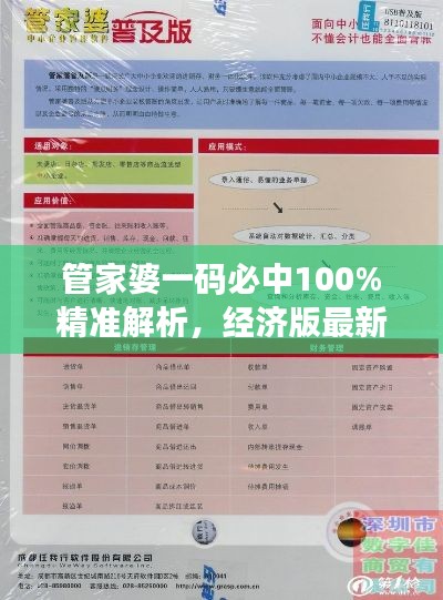 管家婆一码必中100%精准解析,经济版最新规则VKP425.91