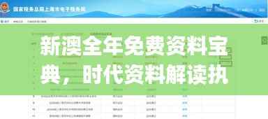 新澳全年免费资料宝典，时代资料解读执行_快速版QXM25.07