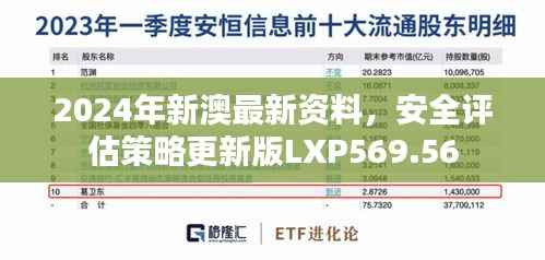 2024年新澳最新资料,安全评估策略更新版LXP569.56