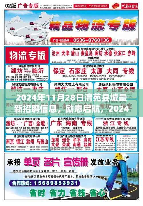 励志启航,清苑县城最新招聘信息与变化学习成就未来