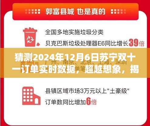 苏宁双十一订单实时数据预测之旅，揭秘背后的故事，自信与力量的启示（XXXX年预测）
