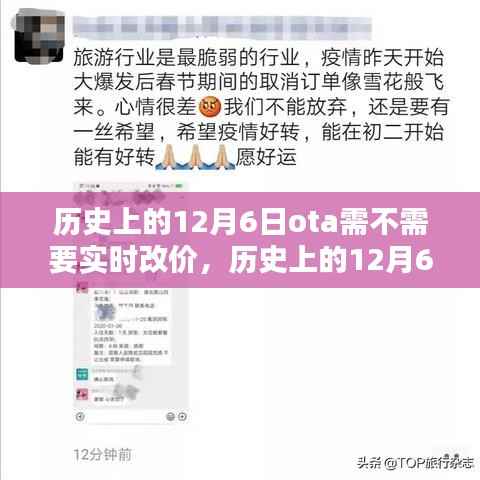 历史上的12月6日OTA平台机票价格调整策略，是否需要实时改价？
