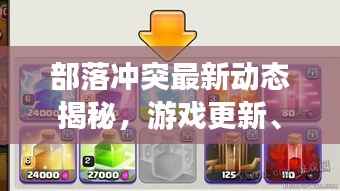 部落冲突最新动态揭秘,游戏更新、新闻头条一网打尽